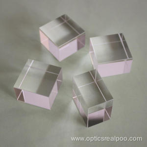 Optical N-BK7 uncoated Cubic prism for beauty apparatus